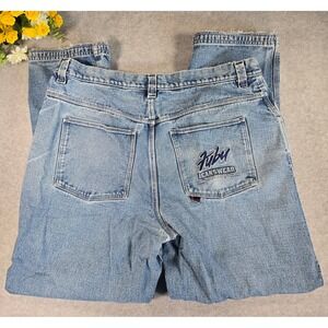 Vintage FUBU The Collection Baggy Jeans Mens 40x33 Embroidered‎ Y2K Streetwear